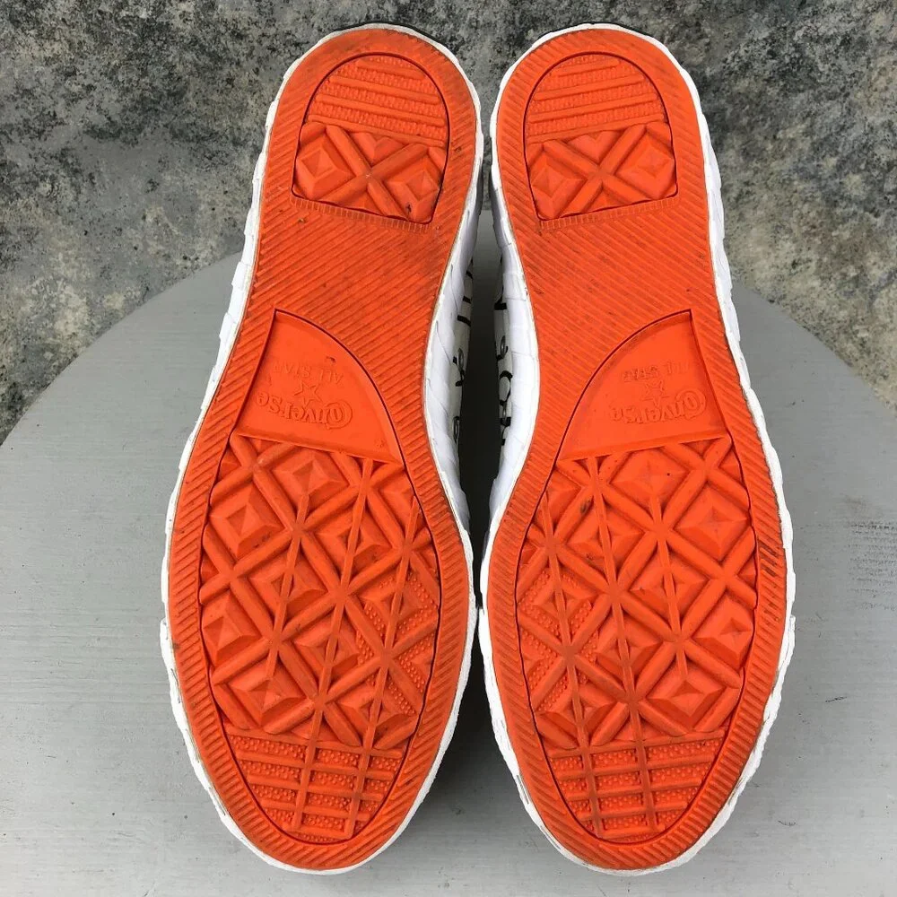 Converse Men's Size 10.5 70 Hi UNT1TL3D Not A Chuck White Sneakers Shoes - Picture 9 of 14